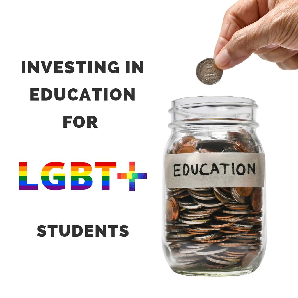 Getting education is hard and we want to support LGBTQ+ students in our local community.
#LGBTQ #PrideMonth