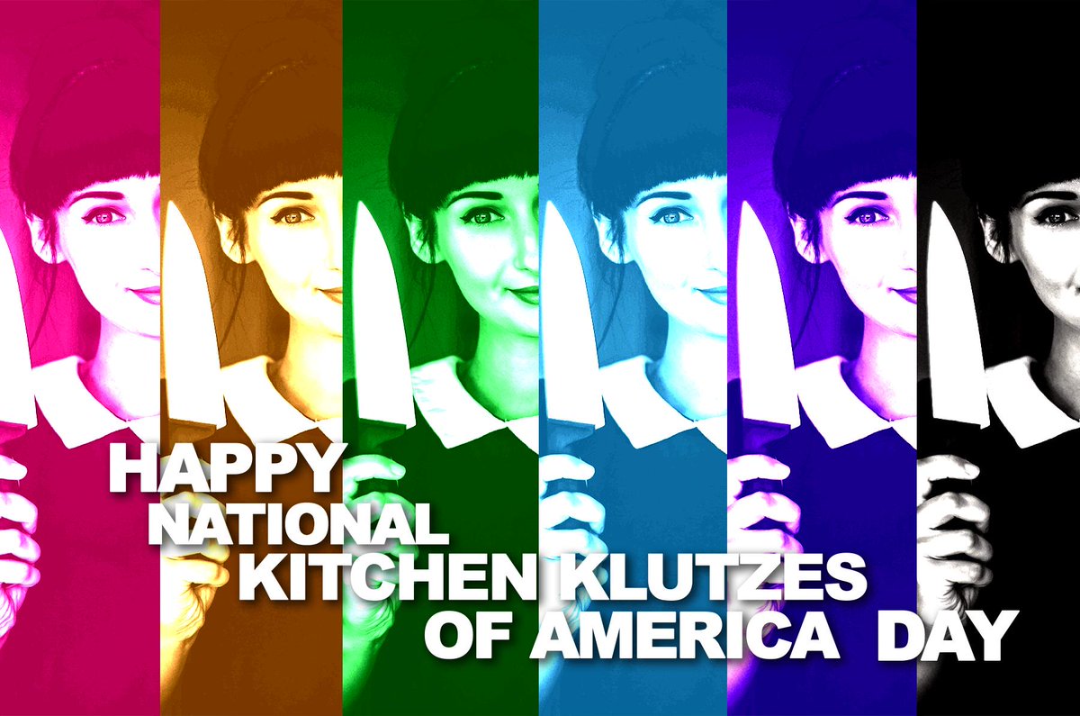 yaydayproject's tweet photo. Happy National Kitchen Klutzes Day #knifecrime https://t.co/W6axdx8wdM