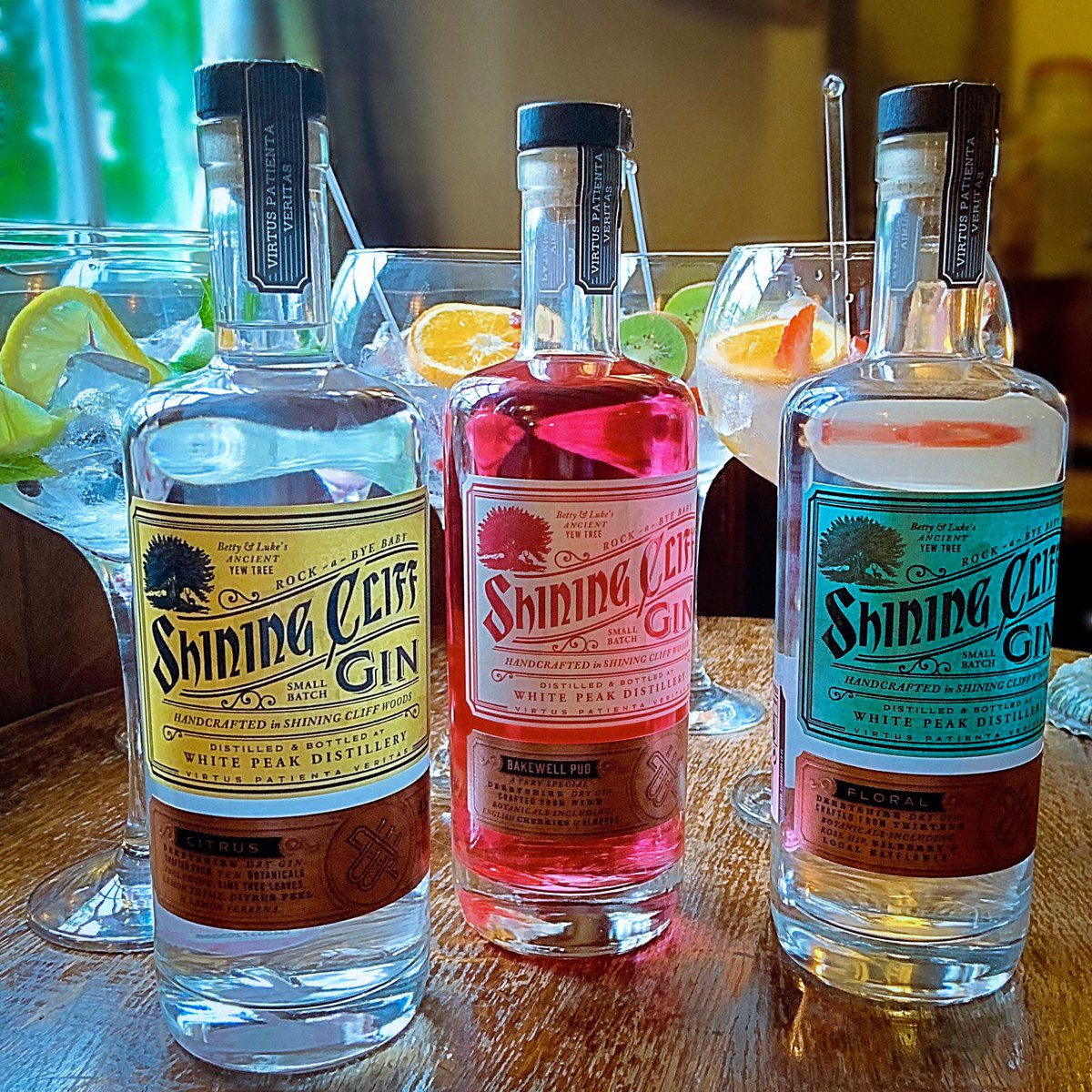 BerkeleyInns's tweet photo. Come and sample the new range of @whitepeakwhisky Shining Cliff gin, distilled locally in Derbyshire at any of our pubs this weekend!
#whitepeakdistillery #shiningcliffgin#placestodrink #placestoeat #placestodrink #weekendwashout #englishpub #staffordshire #BerkeleyInns https://t.co/gMlW4dM3if