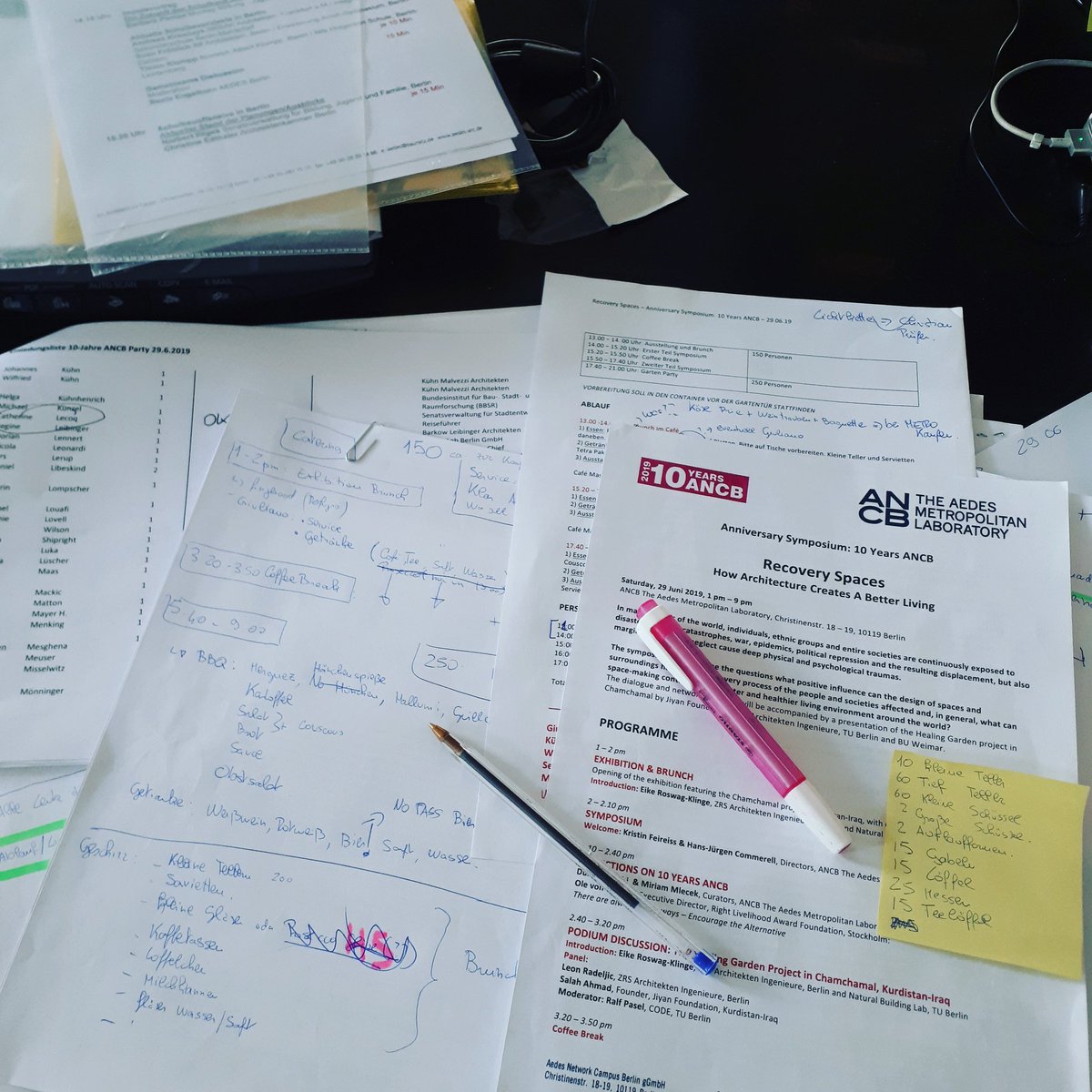AedesMetroLab's tweet photo. In two weeks we will celebrate 10 years ANCB.
The countdown has started! The stress has begun!

#celebrationstress
#tenyearsaedescampus 
#picoftheday https://t.co/pxw0v4QggT