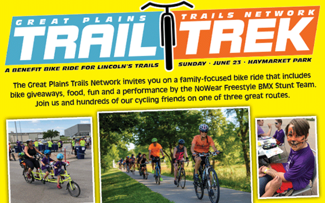 1041theBlaze's tweet photo. This Sunday! #TrailTrek #GreatPlainsTrailNetwork - single, family or couples!  https://t.co/MHlhBbiohj https://t.co/v6tNh3MpvQ