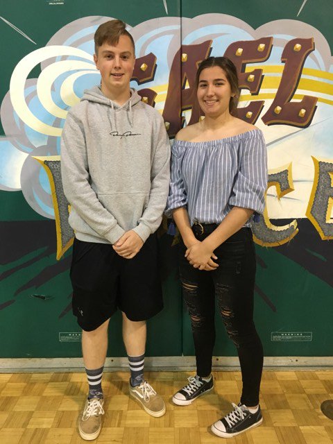 GlencoeDHS's tweet photo. SPECTRA Award Winners for GDHS &amp; TVDSB Nominees - Austin VA &amp; Jessica U - The SPECTRA Award Nomination is presented to one female and one male student in their graduating year. They are awarded to students with a good heart, who are strong academically, &amp; who are great athletes. https://t.co/QWjCH0UbGR