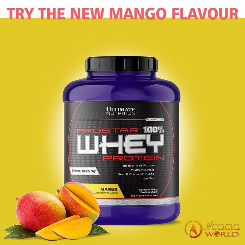 Ultimate Nutrition Prostar now available in Awesome Mango flavour.
Over 5 different flavours available in both 5 LB & 2 LB Packs.
Try Now: acaciaworld.com/ultimate-nutri…

#Authentic #UltimateNutrition #Prostar #AcaciaWorld