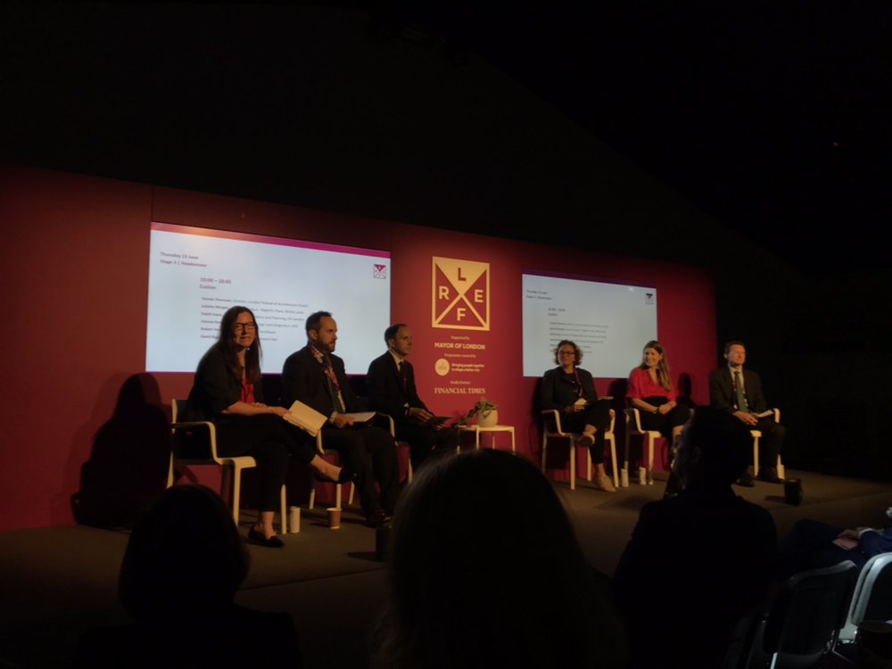 Trowers's tweet photo. “Part of our vision for Euston and Camden is how do we make it flexible and future-focused?” David Joyce, Director of Regeneration and Planning at @CamdenCouncil discusses his vision for #Euston at #LREF2019 #regeneration #infrastructure https://t.co/1lXCQX9cLV