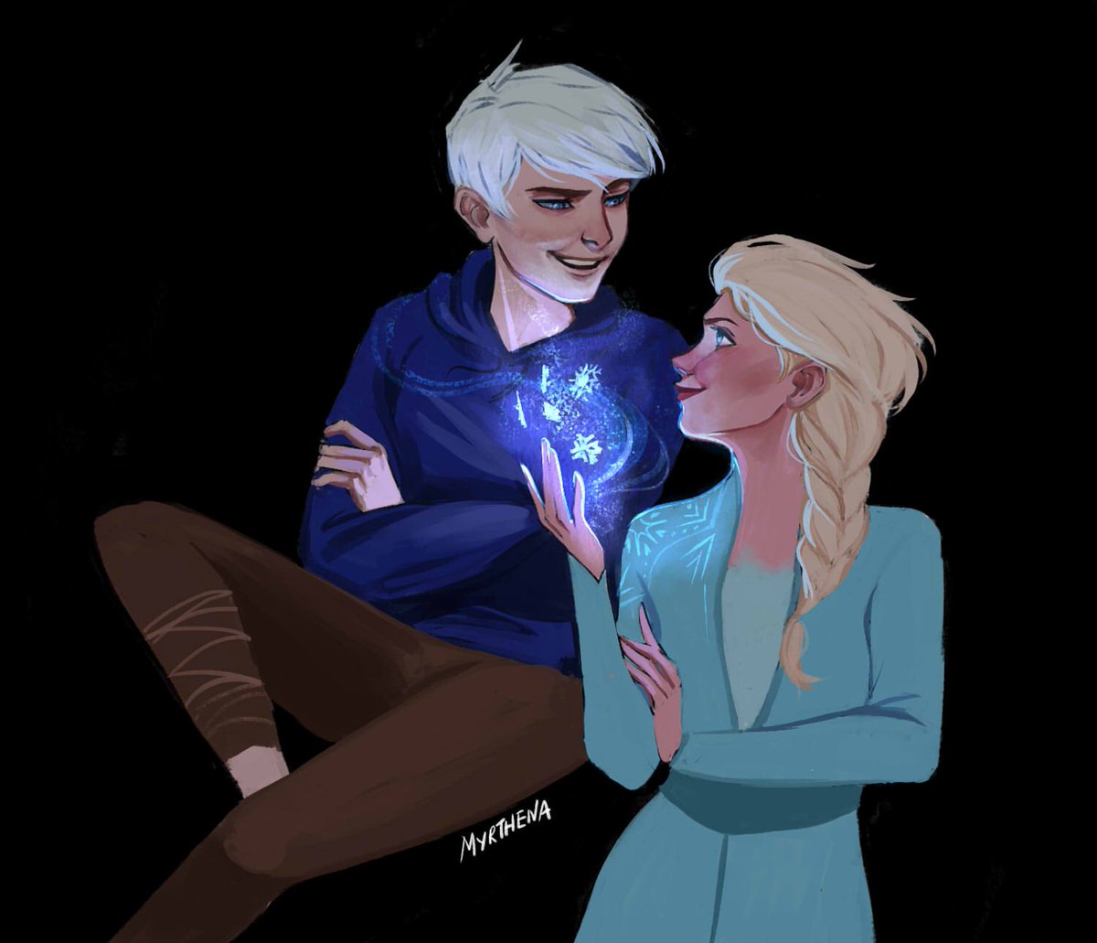 myrthena's tweet photo. my 14 year old self is weeping #jelsa #jackfrost #elsa #frozen #frozen2 https://t.co/xywH8Et4lr