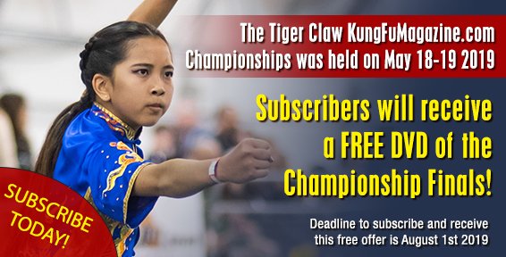 KFM_KFTC's tweet photo. Subscribe to Kung Fu Tai Chi and get a FREE DVD! https://t.co/Khv47jLNQu Offer ends 8/1/2019 #kungfutaichi #kungfu #taichi #wushu #qigong #SubscribeNow #freedvd #martialarts #Subscribe #tigerclawelite #tcec https://t.co/2nSpPVMylQ
