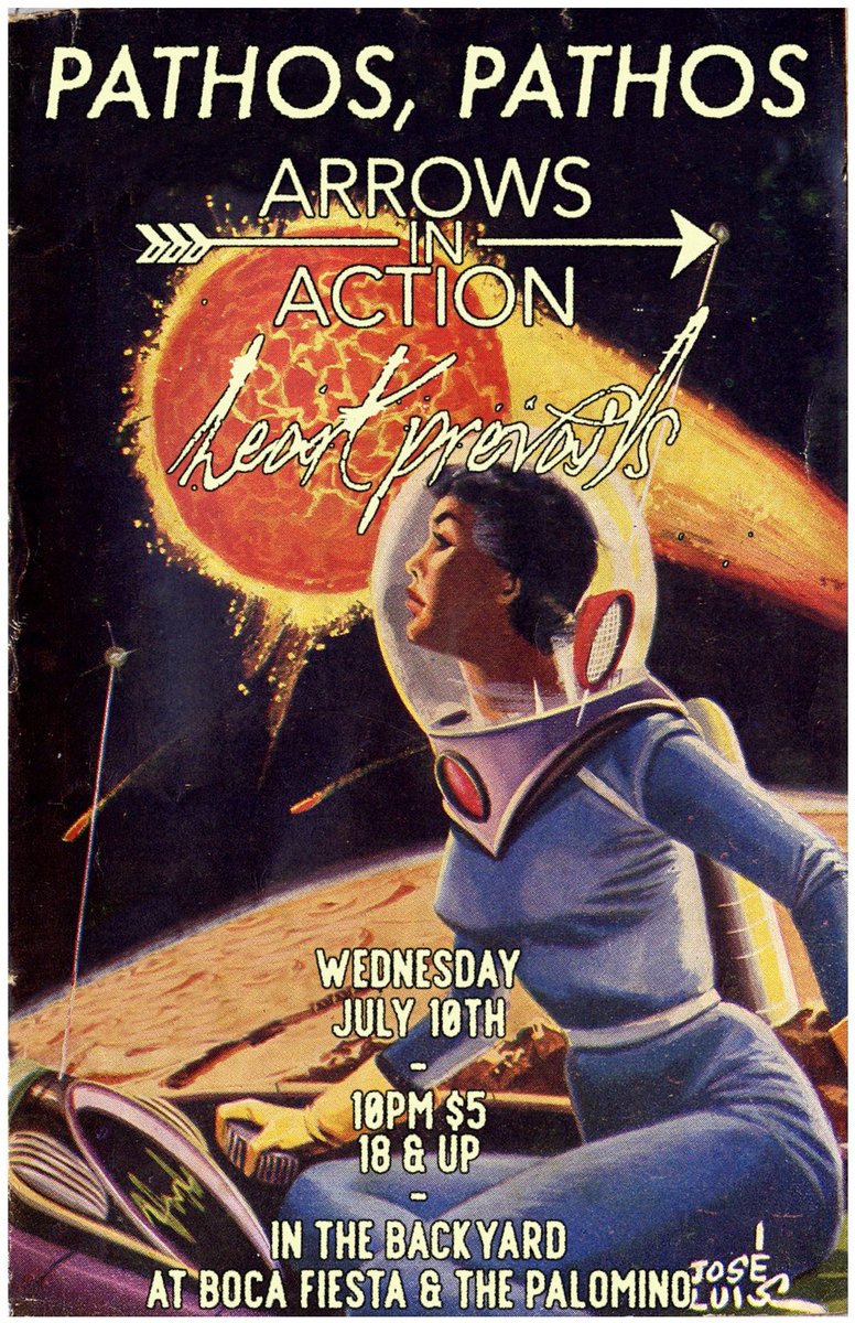 ArrowsinAction's tweet image. Your song bois are back at it! 🤠 Catch these sweet harmonies live at the Backyard at Boca Fiesta on July 10th with the homies in @Pathos_Pathos &amp;amp; Heart Prevails 
 $5 // 10pm // 18+