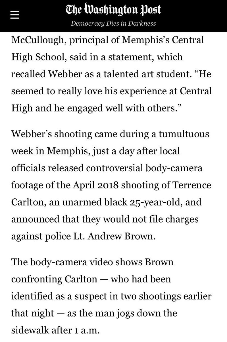 destinylewis81's tweet image. Even after a body-camera video was released, the officer for the killing of Terrence Carlton a 25 year old BLACK man (unarmed) is still not being held responsible!!!!!! #PrayForMemphis