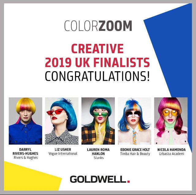 AndyPortraits's tweet photo. Absolutely love that one of my images for @RiversHughes got into the final of @GoldwellUK’s #ColorZoom2019 competition. Fantastic news to come across today! #goldwellcolorzoom #hairstylist https://t.co/G1BISL3Nn3