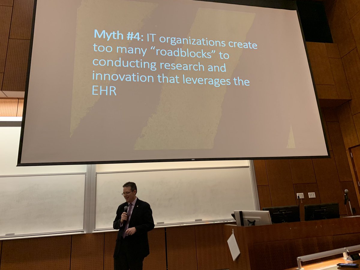 Uchealthhack's tweet photo. #Myth4 dispelled by @prpayne5 #Collaboration #SharedVision #2019UCHDD @UCSDHealth @UCSDH_IS https://t.co/5Cx0lP5bvt