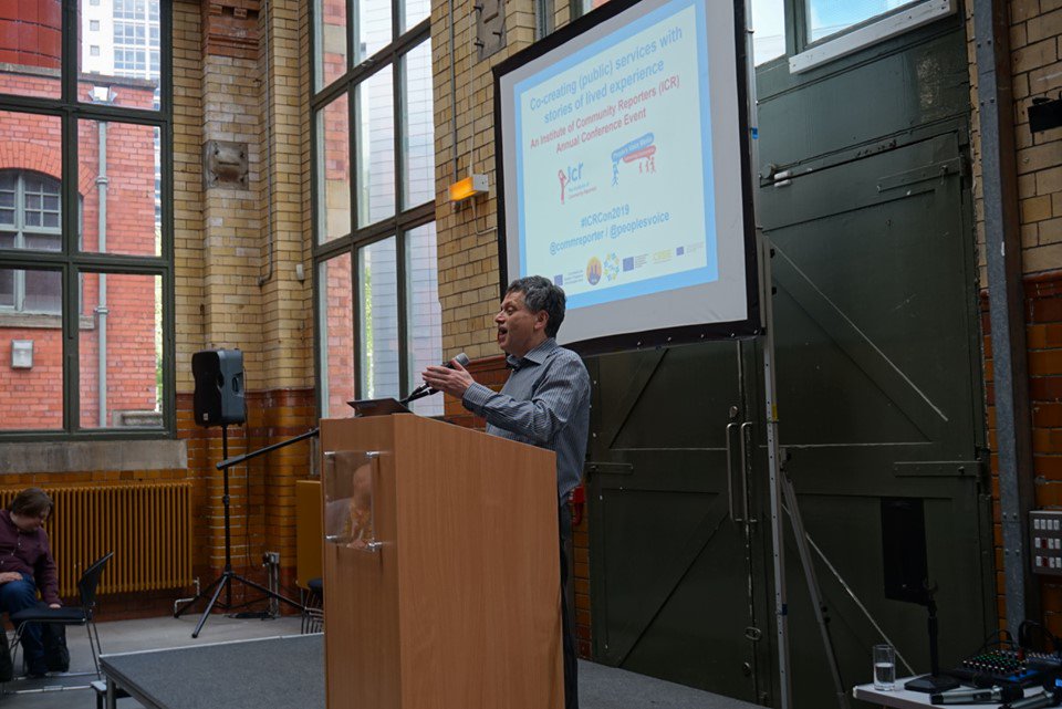 VoicitysJustice's tweet photo. The first #FinalDisseminationEvent was on June 6, 2019 by @peoplesvoice ​. The event “Co-Creating Public Services With Stories of Lived Experiences Symposium” was held at People’s History Museum in Manchester.

#Voicitys #Justice #EU4SocialJustice #communityreporting #ICRCon2019 https://t.co/bnuKW5Qtz5