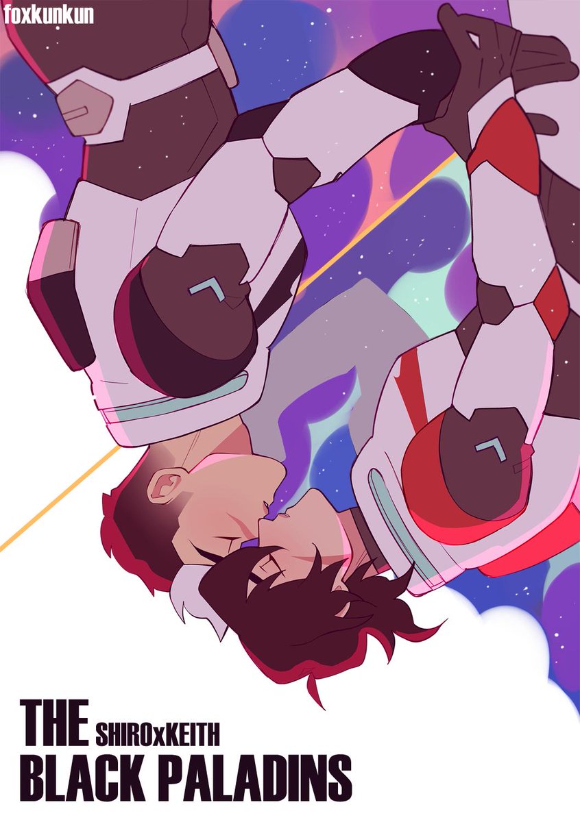 The black paladins first anniversary. On this day a year ago, Keith will never give up on Shiro 🖤❤️
#sheith