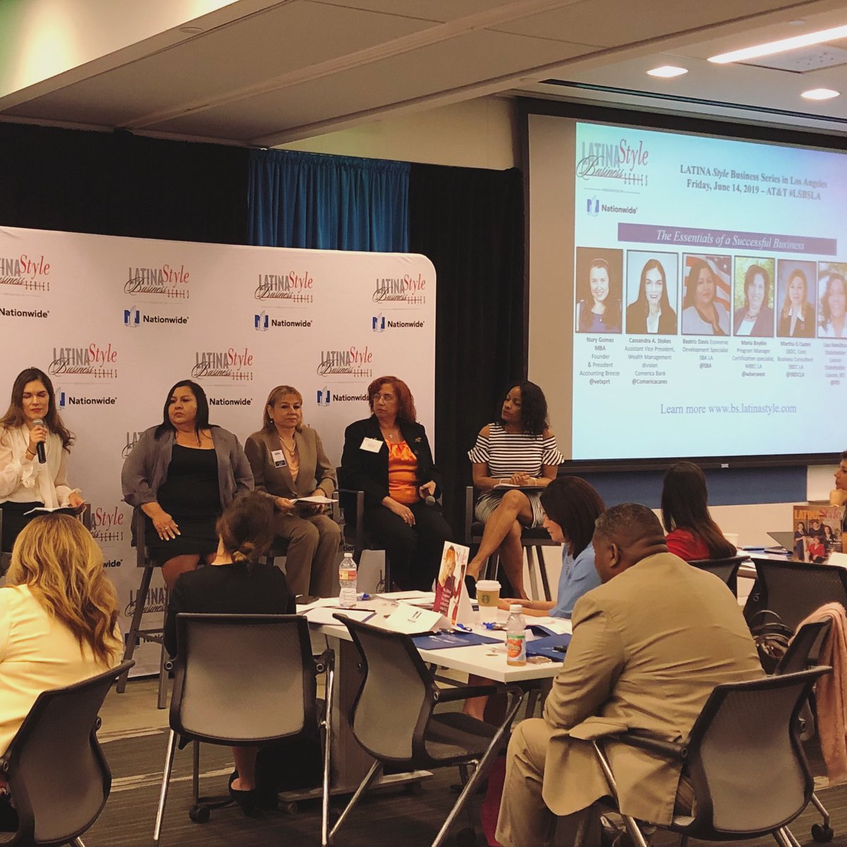 LATINAStyleMag's tweet photo. Our first workshop of the day!
The Essentials of a Successful Business panel will have our experts present and discuss available sources and ways to build capacity to position a small business to secure capital for expansion.
#LATINAStyle25 #LSBS2019 #LSBSLA #LatinaLegacy https://t.co/Awag5Shwfs