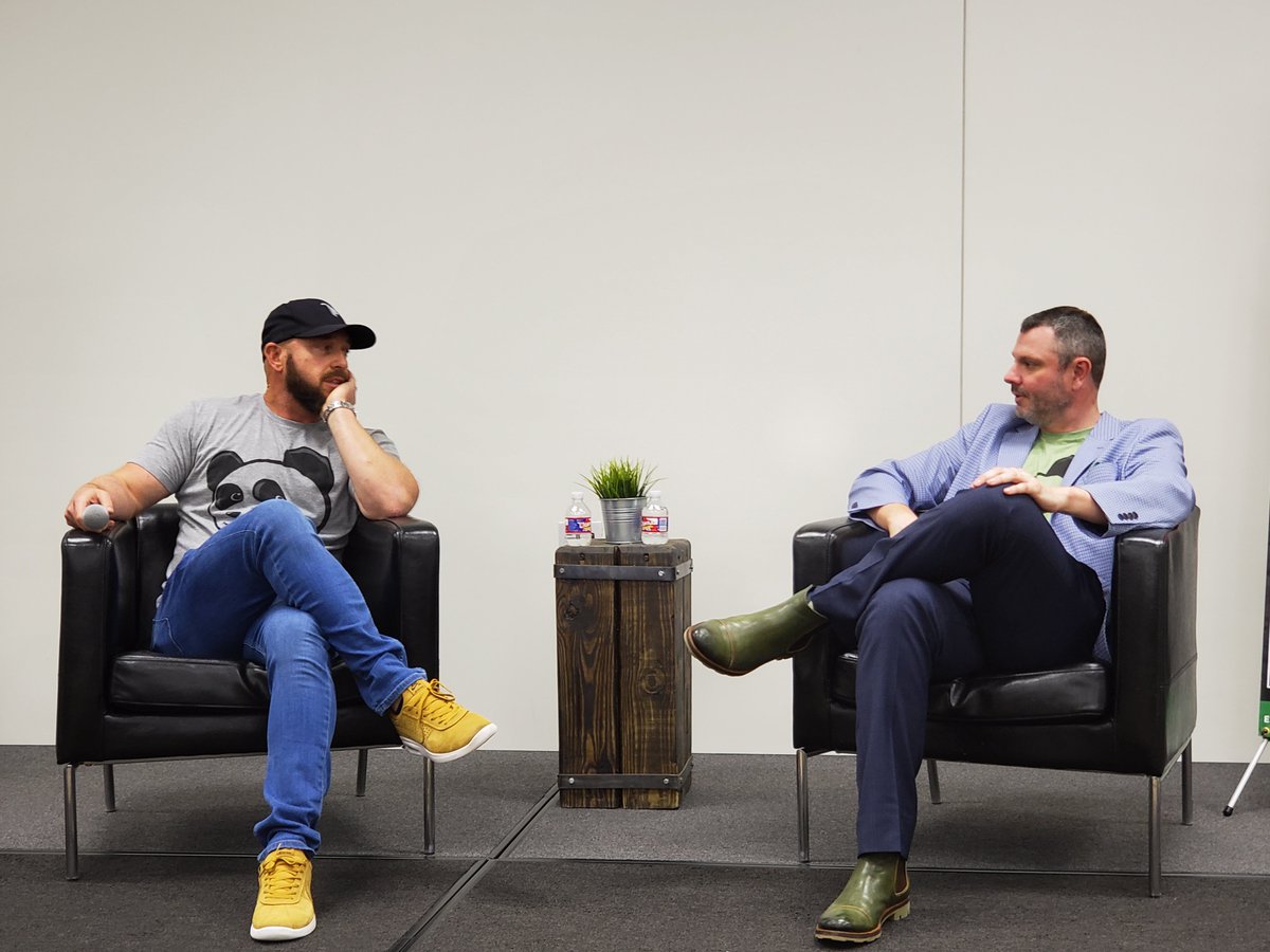 CodeAuthority's tweet photo. The latest #iftalk featuring Rex Kurzius, our CEO’s mentor and friend, with @AssetPanda was great! Thank you, @InspireFrisco for creating this outstanding amenity for North Texas. #eotyBros #ElevateNorthTexas #NorthTexas #StartupEcosystem #Enrepreneurship https://t.co/lz54ZQtLSm