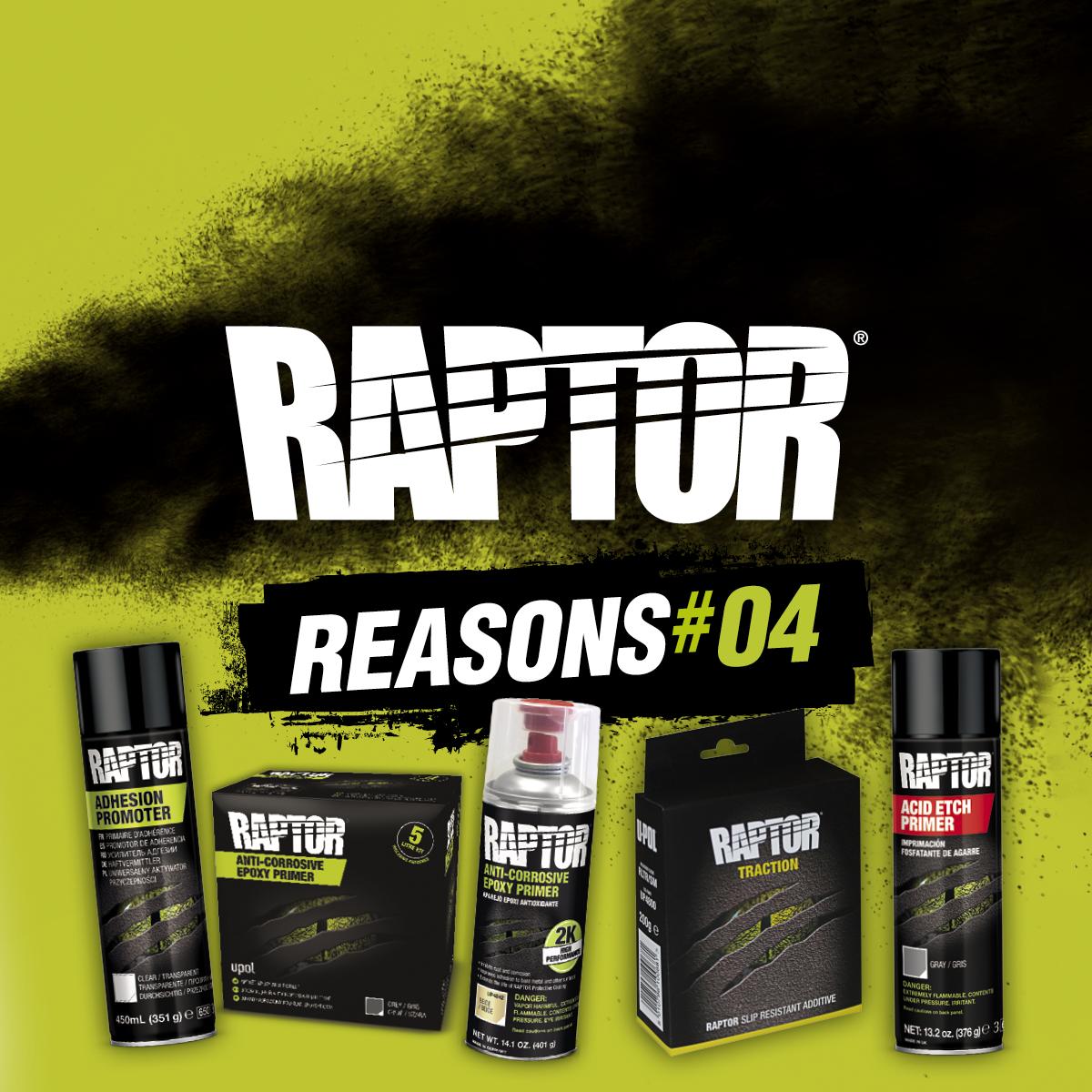 RaptorCoatingUK's tweet photo. #RAPTORreasons 04: RAPTOR has all the products you need to prepare the surface! 
> See the full range at https://t.co/0rQkWH0LNV https://t.co/i0g3OmDgFn