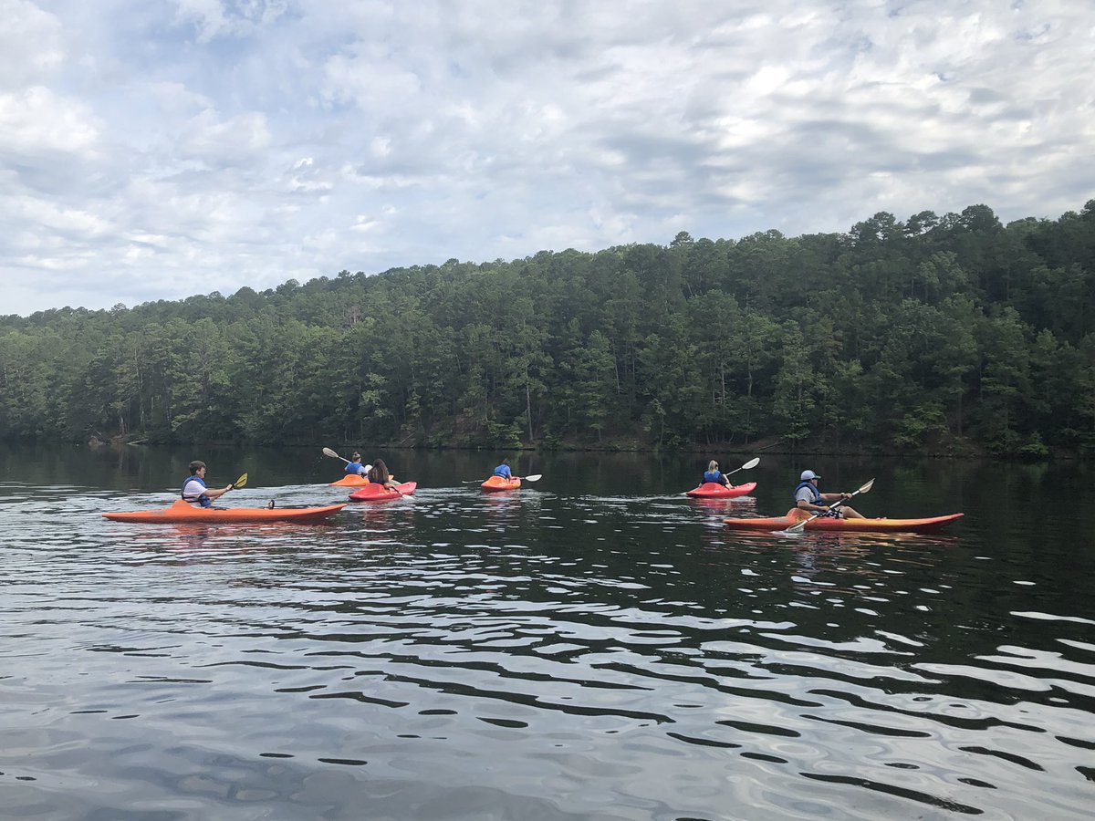 ArkansasFFA's tweet photo. Sr Ag Tour members wrapped up the week discovering Natural Resources in Arkansas at the Lake Catherine State Park!  Special thanks always to our friends with Ryan’s Call Foundation for our life jackets and the opportunity to discuss water safety. https://t.co/srZg2BtiAV