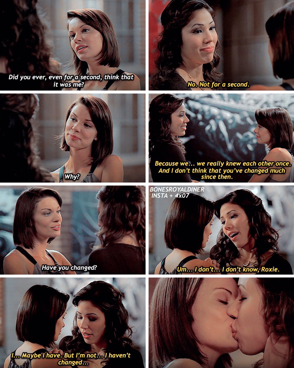 bonesroyaldiner's tweet photo. » [4.07] The Skull In The Sculpture •
-
Since it’s pride month and that means a lot to me I thought I’d do Angela and Roxie 💗🌈
-
#qotd: did you ship Angela and Roxie?
#aofd: YES 💗
❃
↴
#michaelaconlin #nicholehiltz #angelamontenegro #roxielyon #bones #bonestvshow #bonesonfox https://t.co/FTS6cvoji1