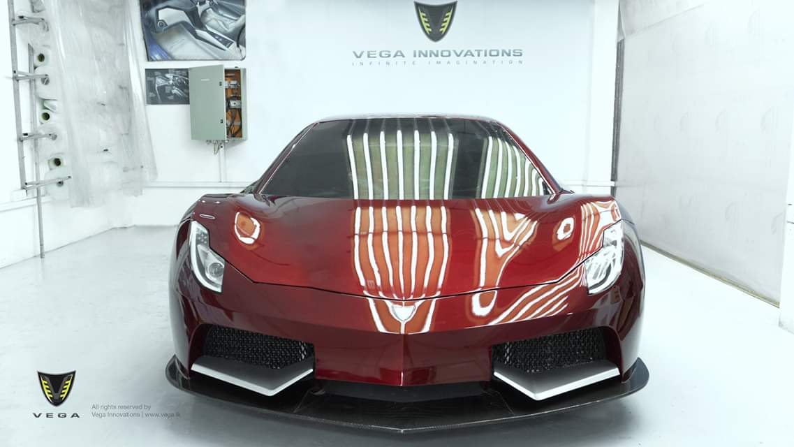 harsha_codegen's tweet photo. #vega #suppercars first ever supper car made in Sri Lanka 
0-100 3.1 sec , all carbon body, 260km per charge, 260 miles per hour top speed,  all made in Sri Lanka https://t.co/YWIomgC1Gq