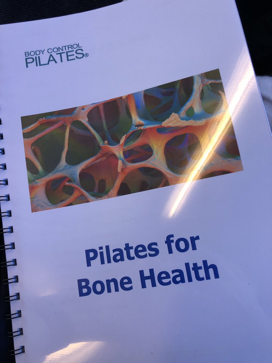 A brilliant day @bodycontrolpilates with the fabulous Jenny Hawke learning about all things #osteopenia &amp; #osteoporosis and #pilates #matworkpilates #royalosteoporosissociety