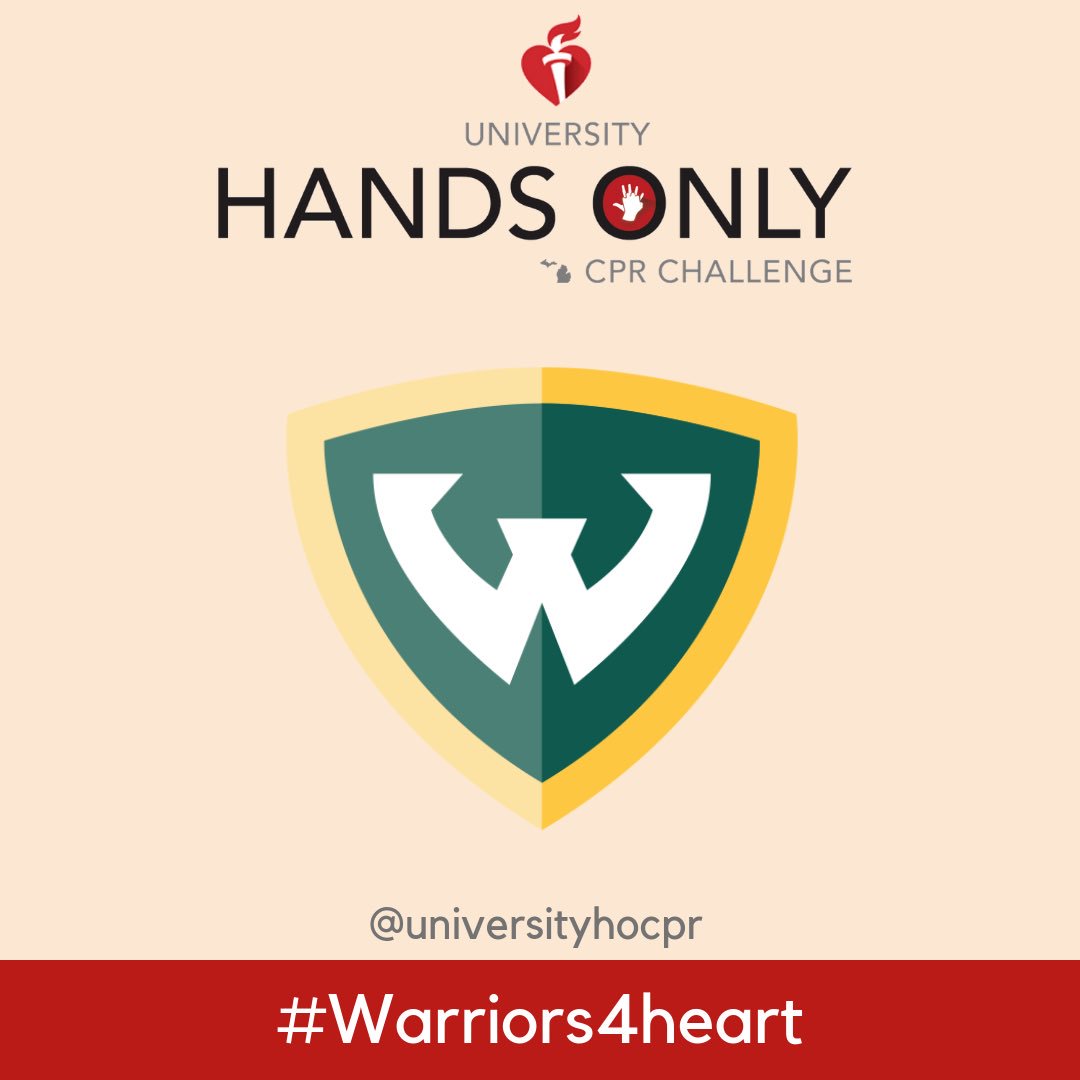 We’re excited to announce that <a href="/waynestate/">Wayne State University</a> has accepted the University Hands-Only CPR Challenge! To start off their campaign, they have challenged <a href="/michiganstateu/">MSU</a>. Let’s see if MSU is up for the challenge! #hocpr #CPR