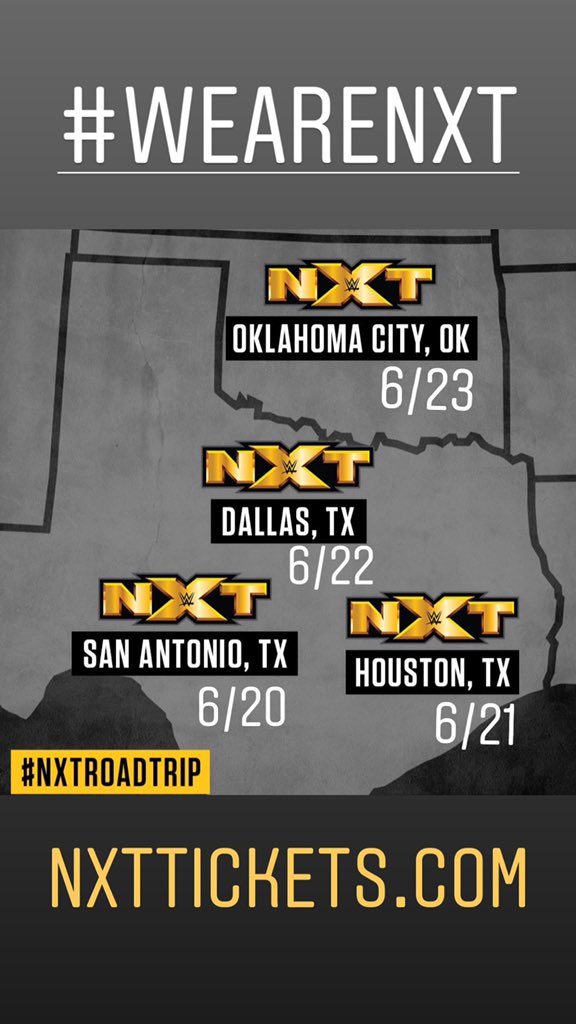 777yes7777's tweet image. #nxtroadtrip next week ya’lllllllll