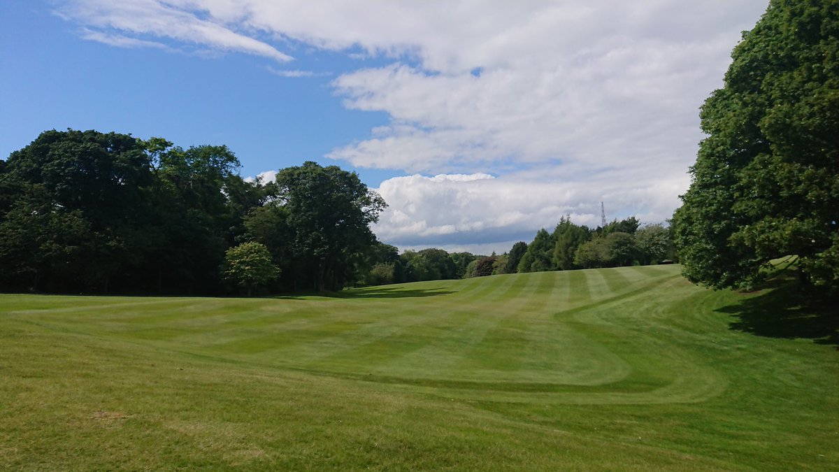 ShaunC_1888's tweet photo. We're at the business end of our Championships. We've done our bit, now it's up to the golfers.
Looks like we have spectators turning up already, clearly looking for a good seat #ChampFever #NoseyDeer https://t.co/N4aL2z1eqm