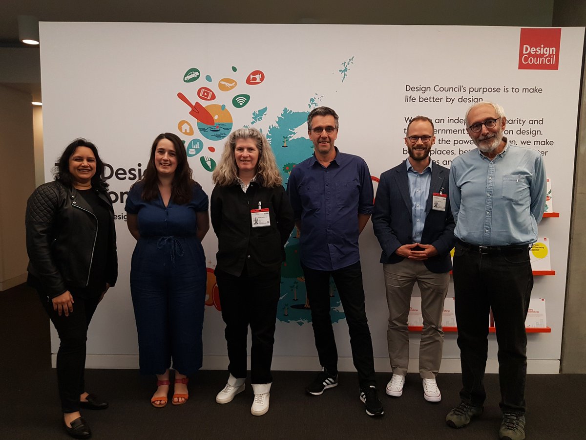 Great to host <a href="/designcouncil/">Design Council</a> today the <a href="/DesignDeclara/">Design Declaration</a> Design Metrics group  - continuing our conversation from the St. Etienne Pre-Summit meeting on establishing metrics and collecting data and case studies to more effectively communicate the value of #design.