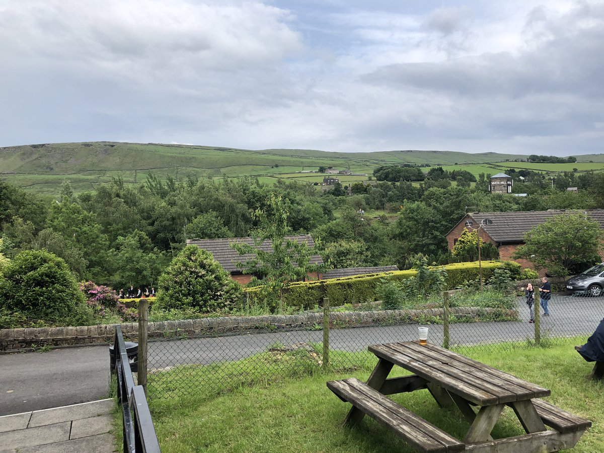 Lovely view from <a href="/DiggleBBand/">Diggle B Band</a>’s band hall! <a href="/DiggleContest/">Diggle Band Contest</a>