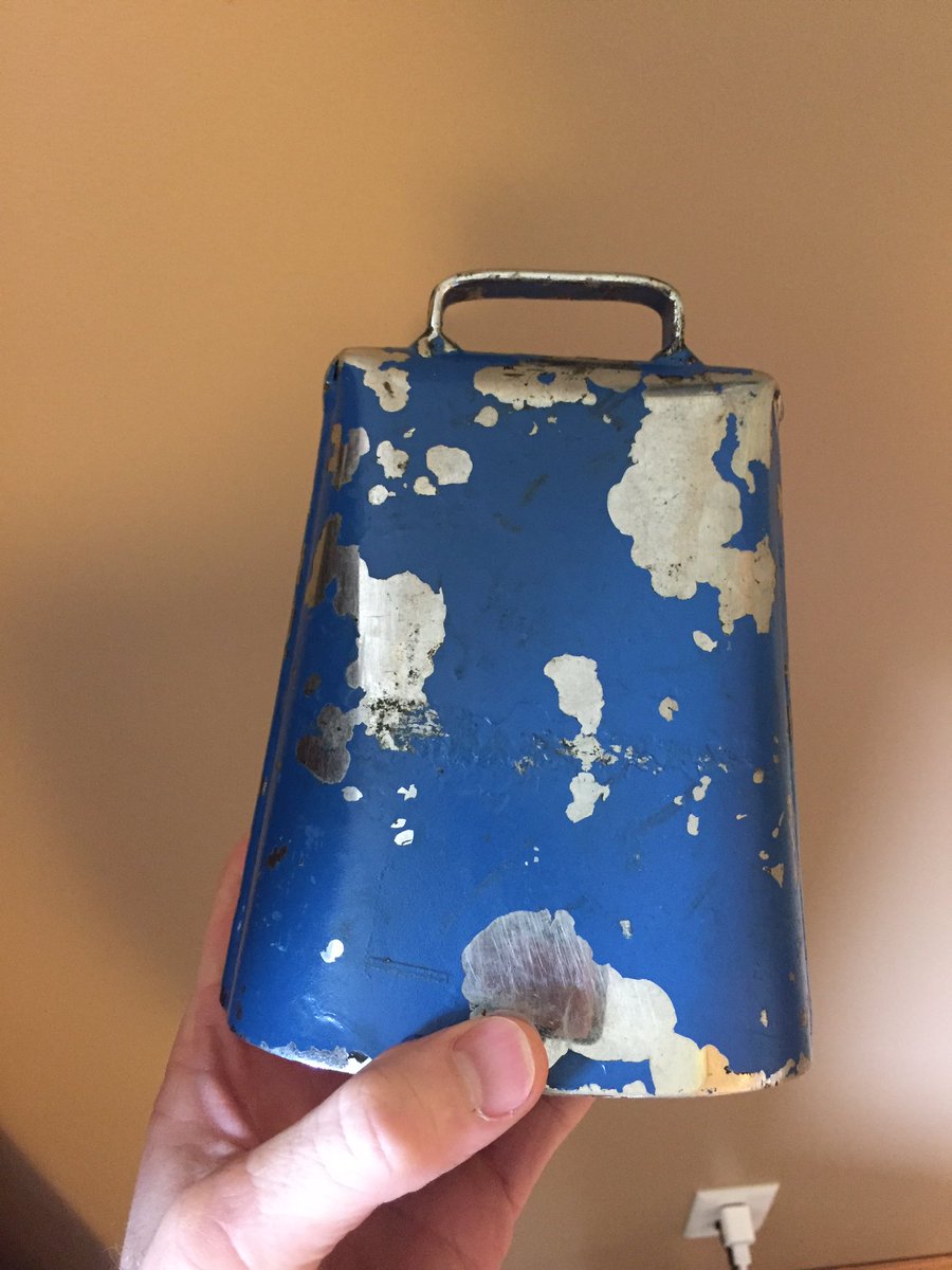 TuckersAugust's tweet photo. #LNK Anyone want to give this battle scarred #cowbell a go tonight? Come down to #CJsBar&amp;Grill 200 W P and let’s dance! Also come for the awesome shredding of @J_Squared_ and the smooth vocals of @camplin11 #wehaveatambourinealso 🤘🔥 https://t.co/XRk6JBrdT8