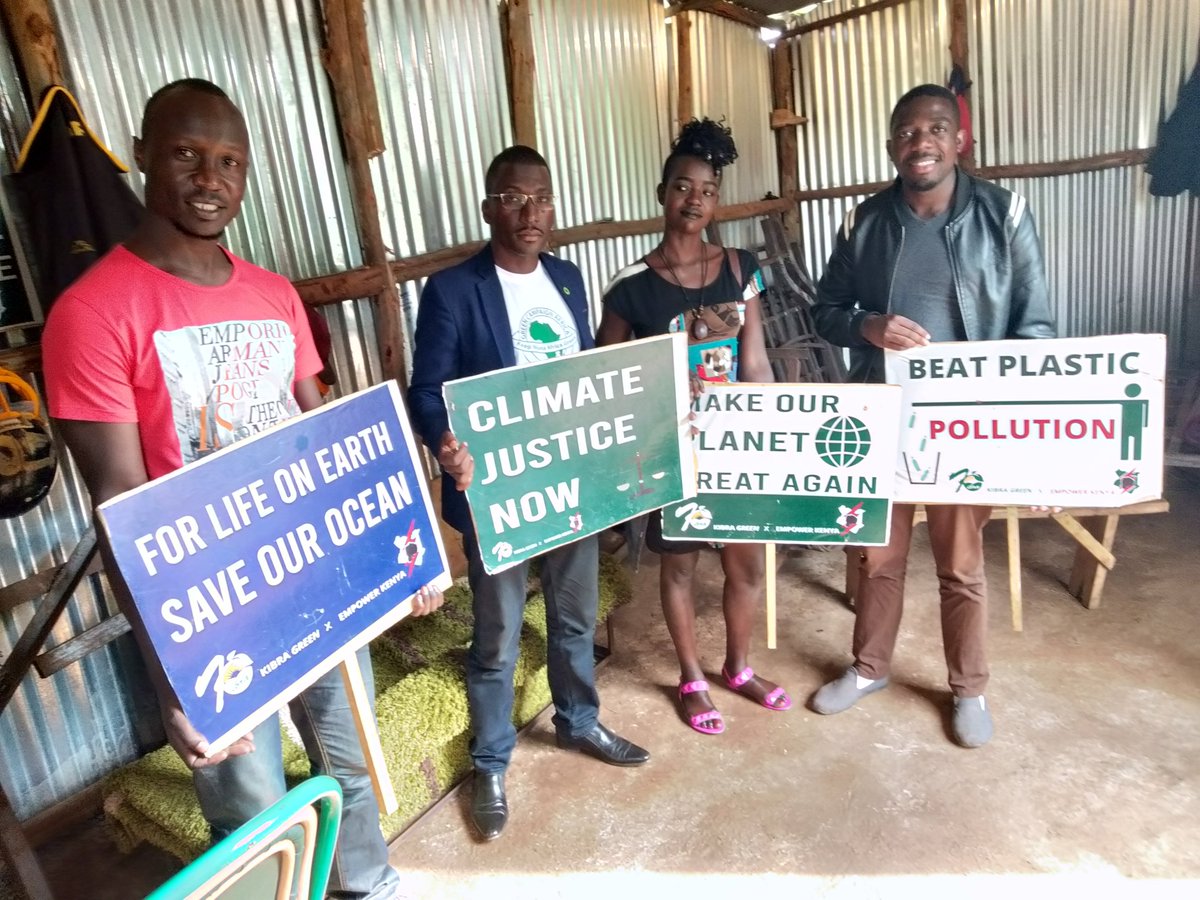 GreenKibra's tweet photo. It was a great honor to host the founder of @GreenCampaignAf Mr @TimMugerwa  today. A man passionate about climate and full of wisdom of how the youth should be part of this movement. We celebrate you @TimMugerwa @MaimunahSharif @UNHABITAT  @unhabitatyouth @PACJA1 @UNEnvironment https://t.co/XAFxQqH9B1