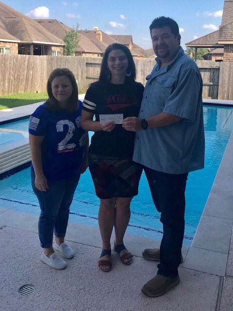 Thank you to the Parr Patriots PTA for your donation to get the Campbell PTA up and running!!!