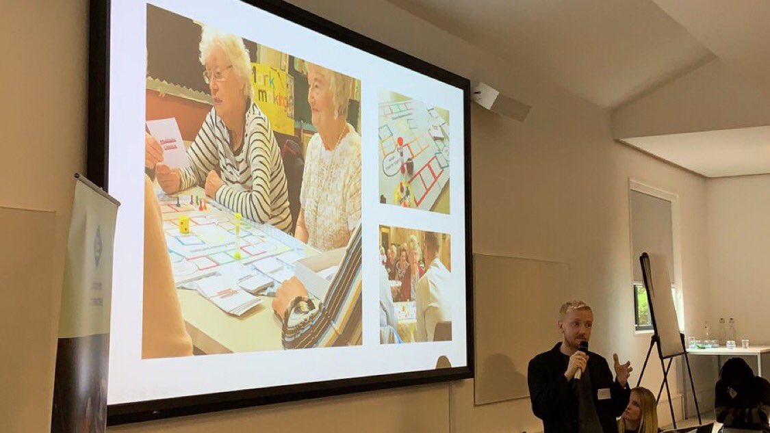 Today <a href="/WeAreMadeByPlay/">MadeByPlay</a> joined in on the Libraries Connected conference. We talked about the social integration, the power of empathy to connect us, and gameplay as a catalyst for story sharing. P.s. librarians are so wonderful #LCSeminar2019 #socialplay <a href="/shift_org/">Shift</a>