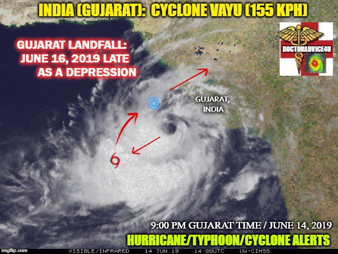 GlobalCyclones's tweet photo. * #INDIA: #Vayu
- #Gujarat #PAKISTAN #Karachi #CycloneVayu #CyclonicStormVayu #VayuCyclone #Sindh #Balochistan #Ormara #Pasni #Gwadar #Turbat #Liari #Gaddani #Winder #Makli #Gurad #Lakhra #Hub #Phull #Veraval #Diu #Porbandar #Mahuva
- BLOG/MAPS/SATELLITE
https://t.co/Y8YgxIEUjs https://t.co/0zF620y5RH