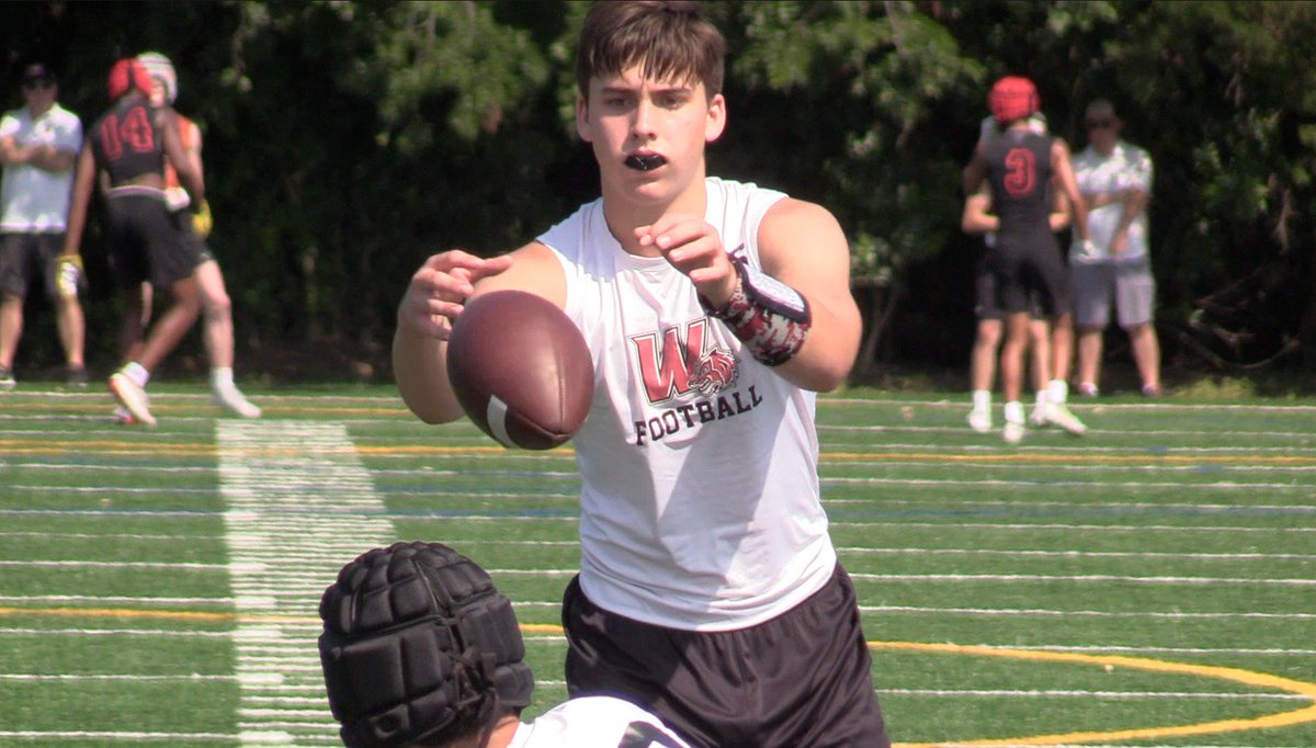 Sandlin focused for Wolves 1st ever SQT #WestlakeSQT <a href="/WeissFootball/">Weiss Football</a>