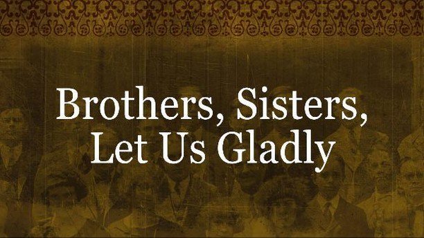 koinemusic's tweet photo. Brothers, Sisters, Let Us Gladly Media Package is here! Brother's, Sisters, Let Us Gladly is a stewardship hymn.  This offertory visually sits on an old congregational photograph.  The stewardship of those who came before us, often times, allows the curr… https://t.co/UCi2eIDrTf https://t.co/9QjXcICa0q