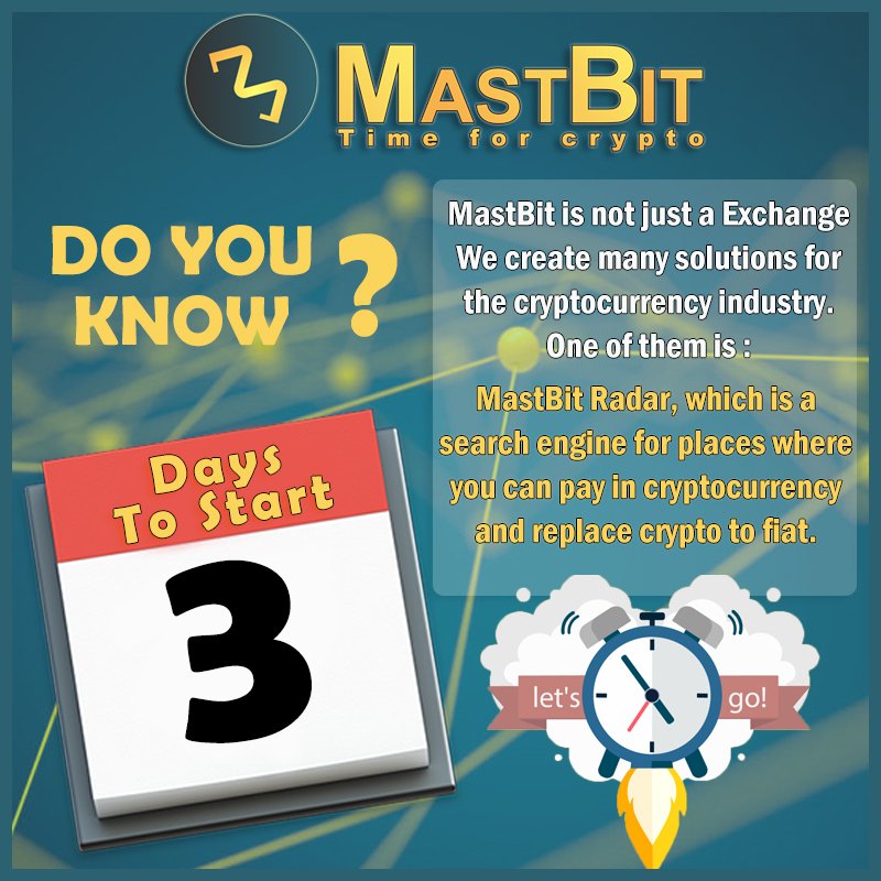 MastBitExchange's tweet photo. MastBit is not just a exchange. We create many solutions for the cryptocurrency industry. One of them is MastBit Radar. This is the portal where you will find the best locations, where you can pay in cryptocurrency or exchange a cryptocurrency into the Fiat. #TimeForCrypto https://t.co/pIYI9pVFIX