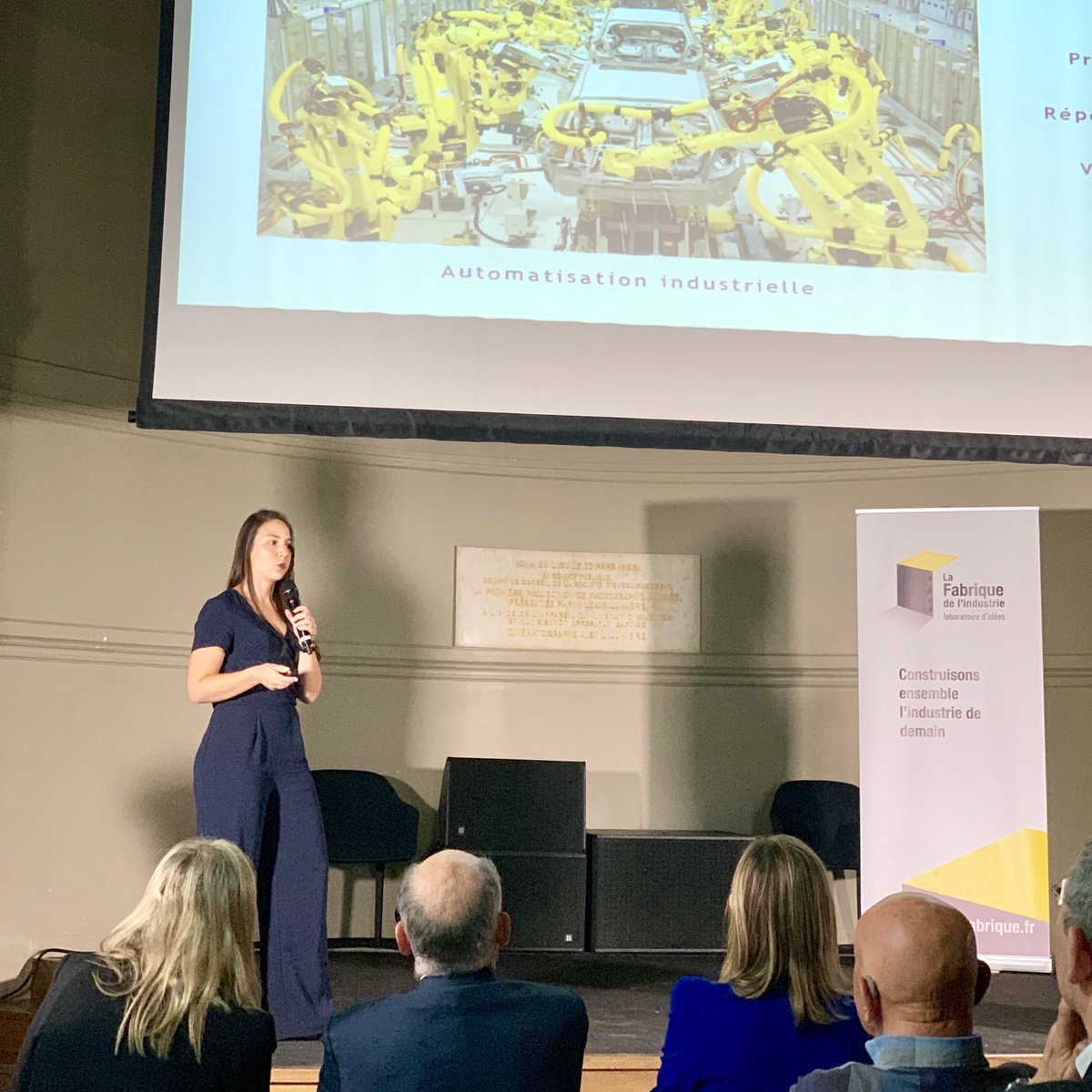 AgnesRunacher's tweet photo. Le Concours étudiants et jeunes chercheurs organisé par La Fabrique de l’Industrie permet de valoriser les travaux de jeunes chercheurs sur l’#Industrie tout en les mettant en relation avec les industriels, les fédérations professionnelles et les administrations. #CEJC https://t.co/FMTaSL1QTk