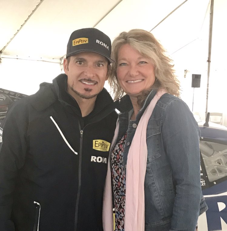 CarinaV71's tweet photo. “Allergies are scarier than race car driving !” What a deliciously, delightful man ! #vroumvroum #courage #allergies #alextagliani #tag https://t.co/GwgRxyDcLL