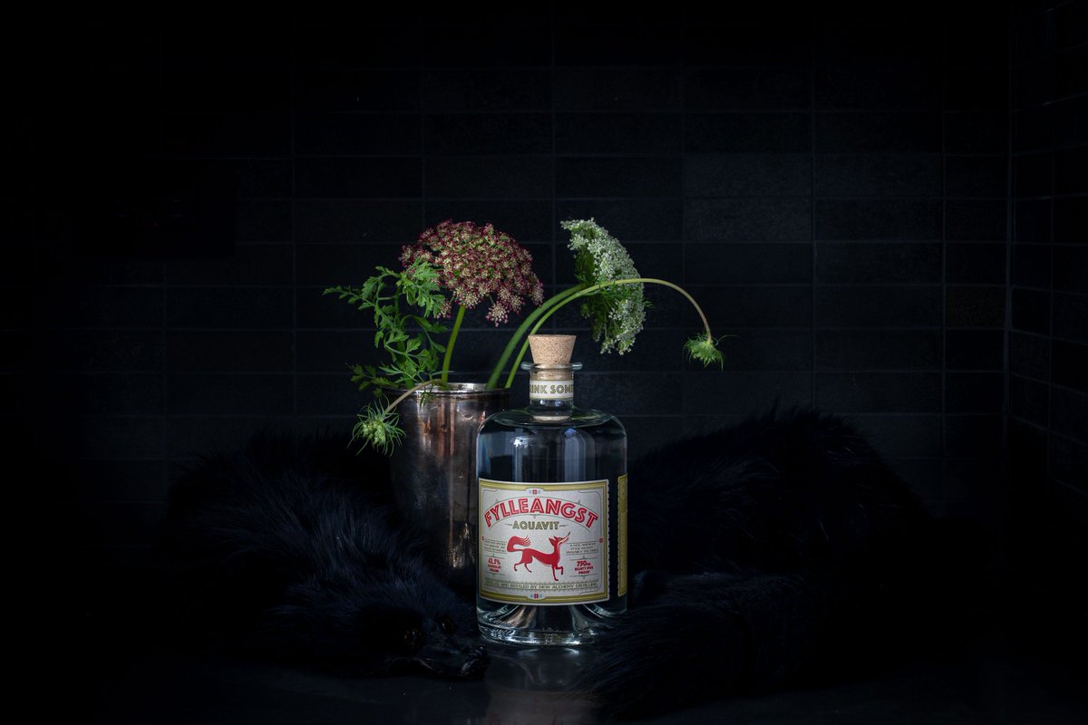 Introducing #Fylleangst #aquavit, a playful nod to Scandinavian drinking culture. Our California take on a savory spirit is vapor distilled with toasted botanicals including caraway, cardamom, cumin, fenugreek, and lemongrass. Drinkable neat, exceptional in #craftcocktails.