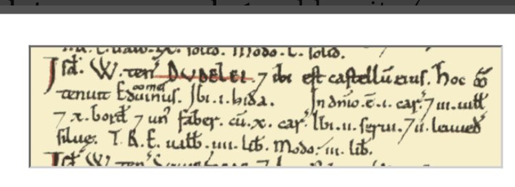 Thanks for visiting @BM_AG for Birmingham Explorers @BlowersGreen here is Dudley’s entry in The Domesday Book - much bigger than Birmingham with 16 houses!