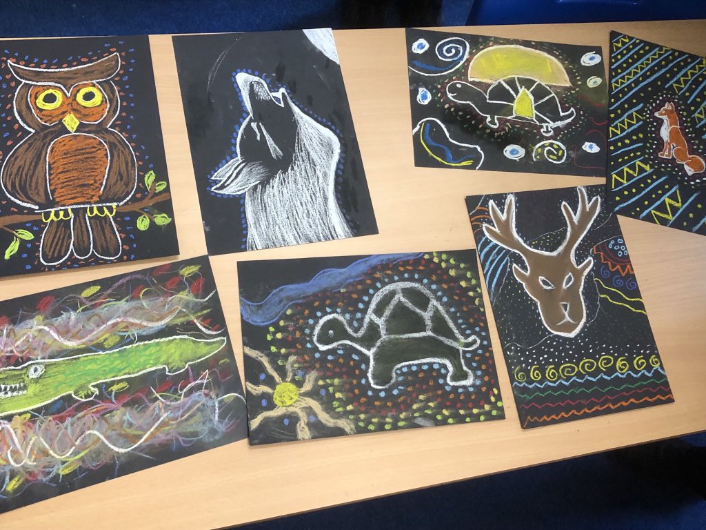 learnbycrayola's tweet photo. Superb Year 7 Spirituality Aboriginal Art today! #letsgetcreative #bvrocks #notjustgeography https://t.co/vmaPfVOlDH