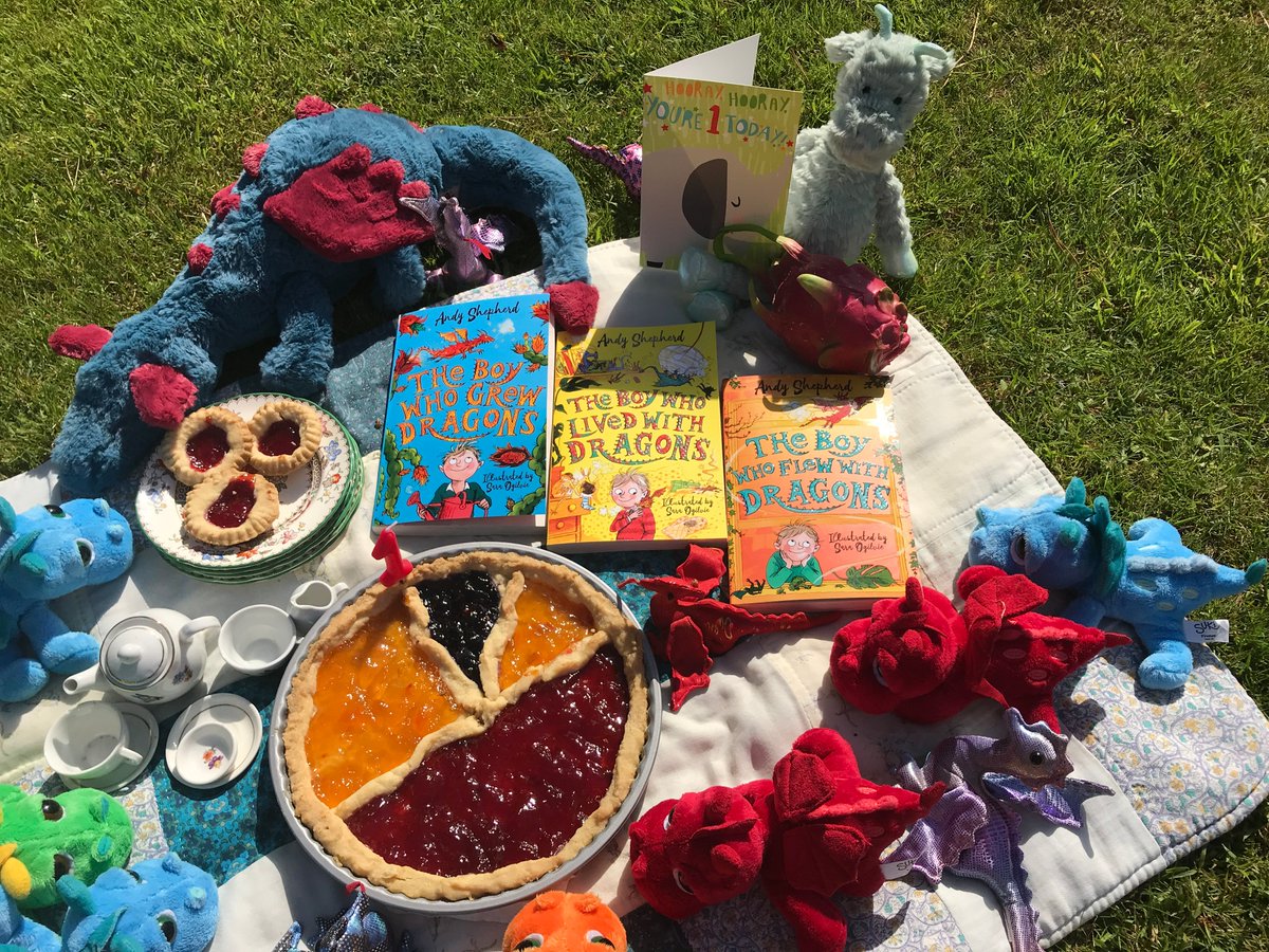 andyjshepherd's tweet photo. GIVEAWAY: To celebrate the 1st birthday of #TheBoyWhoGrewDragons AND the news that Books 4 &amp; 5 are on their way! 

The lovely folks @PiccadillyPress have two sets of all 3 books to give away! 

Follow and RT to win. Ends 21/6 #moredragons https://t.co/RwEO3wfcbP