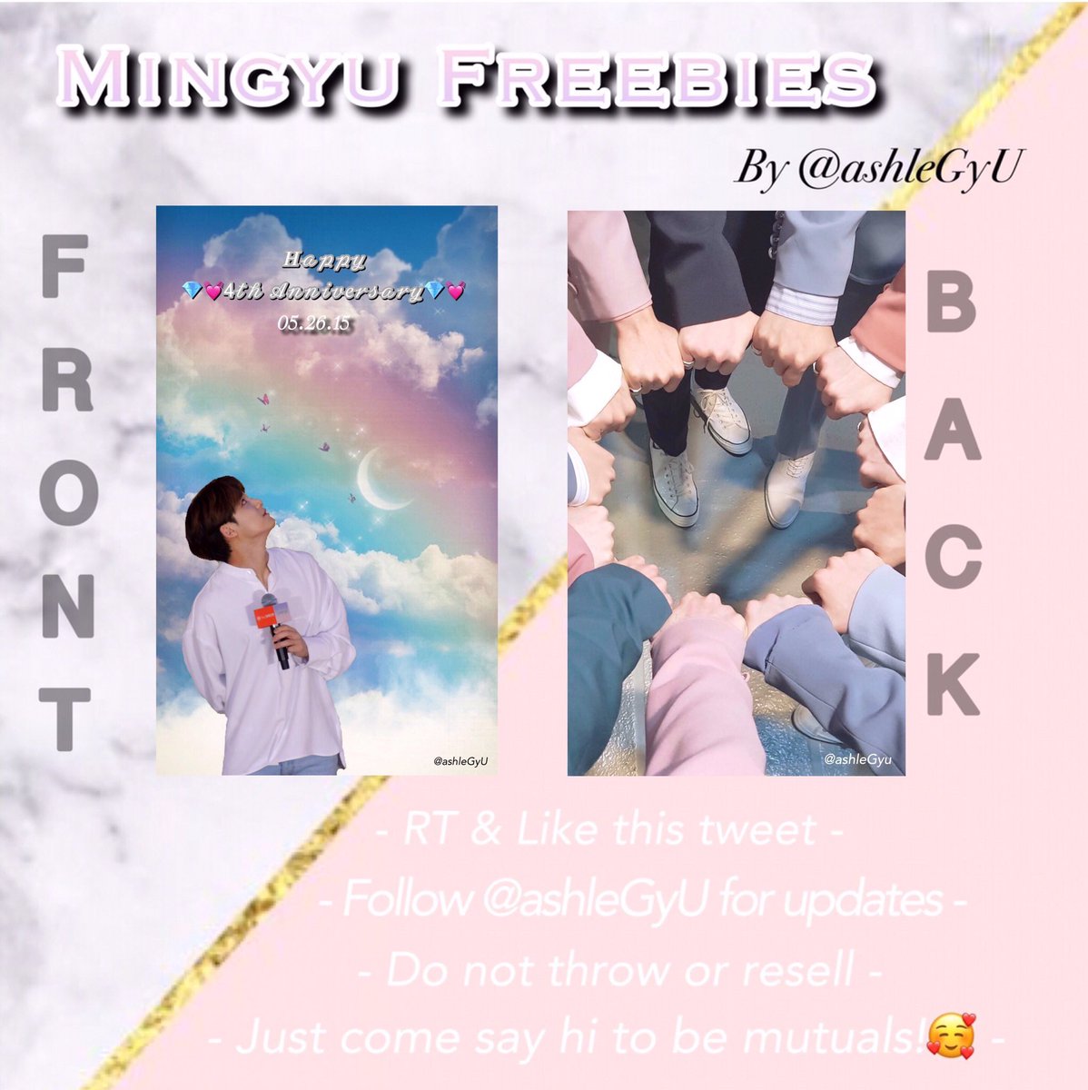 ashleGyU's tweet photo. Hii carats 💎 I still have some freebies left! 🤗 I’ll be attending for this cupsleeve events at Kl/Nu Sentral on Sat 🐯🐱
Just follow the rules below heheh 💘#PRINCES_OF_GEMINI #lustrousstardust #Hoshi_StardustMy #KWONSONDAY https://t.co/WaGBDnfxBN