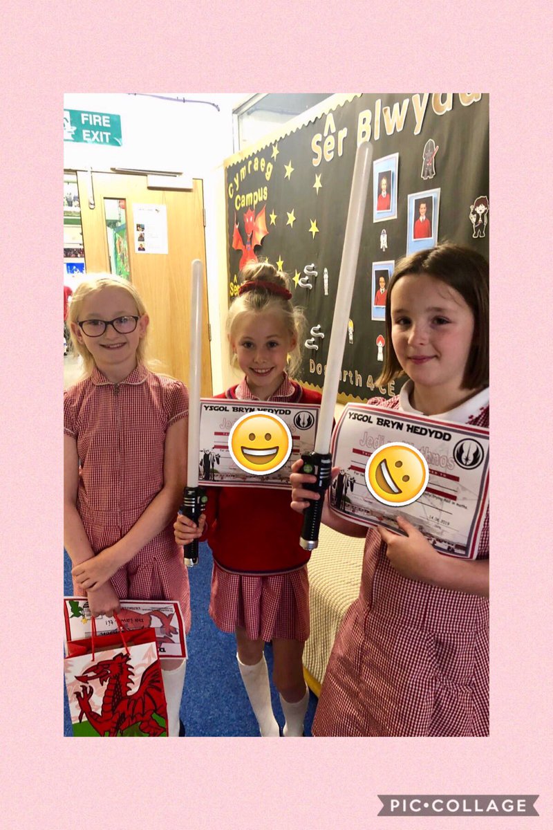 ysgolbrynhedydd's tweet photo. #Year4CE da iawn! Dysgwyr Gymraeg a Jedi yr Wythnos! 🏴👏🏻#DIAIUTF https://t.co/Sg7oxFdtNi