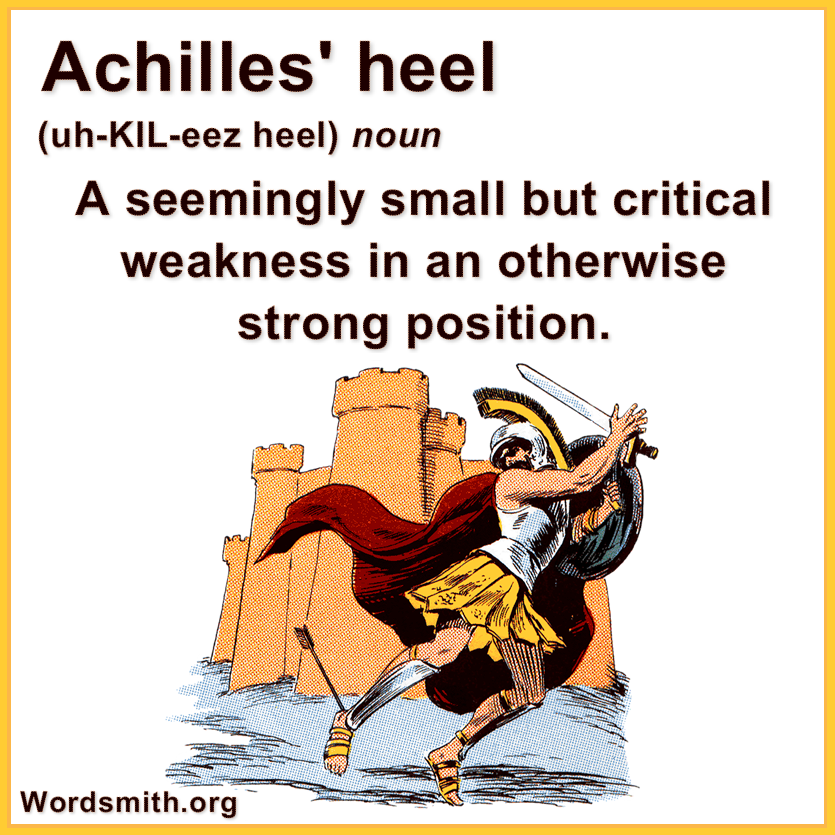 What Is Your Achilles' Heel? How To Spot And Overcome Your Character Flaws  | by Peter Burns | Ascent Publication | Medium