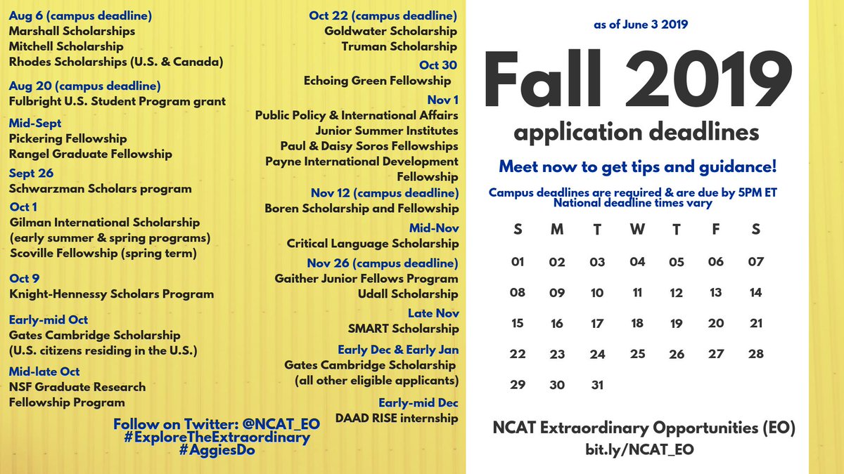 Ncat Fall 2021 Calendar - Customize and Print