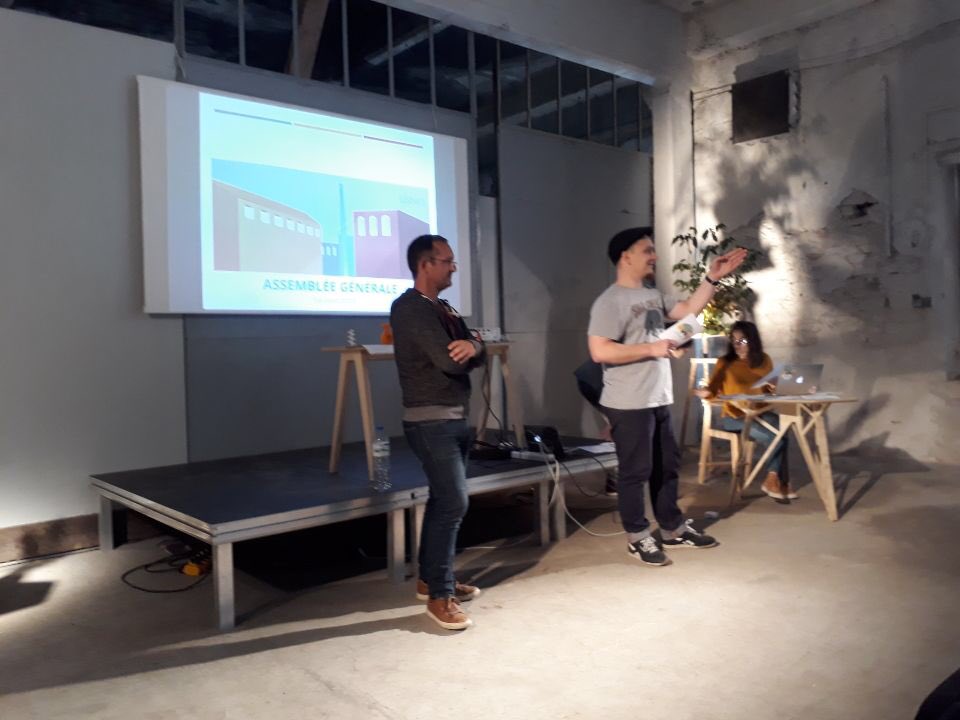 #AG @LesUsines Notre adhérent &amp; partenaire poursuit sa dynamique de développement 🚀 et inscrit durablement son projet sur le territoire poitevin 🎯 Bravo !