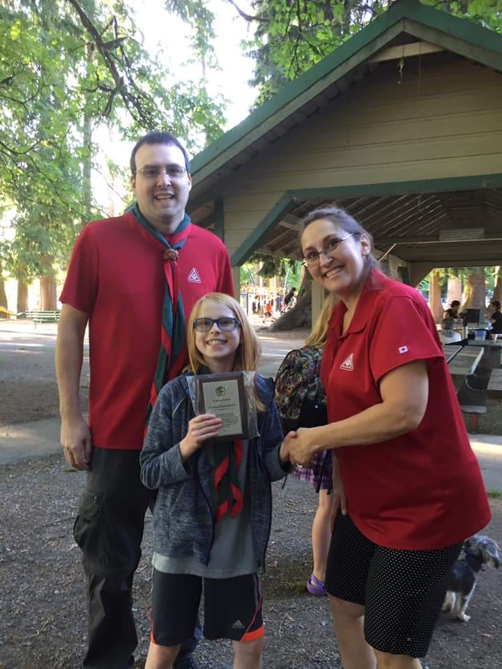 1stHaney's tweet photo. Had our #Pack year end BBQ at #MapleRidgePark. Invested a new #Scouter who recently joined us and handed out another #Seeonee award @scoutscanada #ScoutsDoStuff #seeoneeaward #scouts https://t.co/Z0KybJ7EW8
