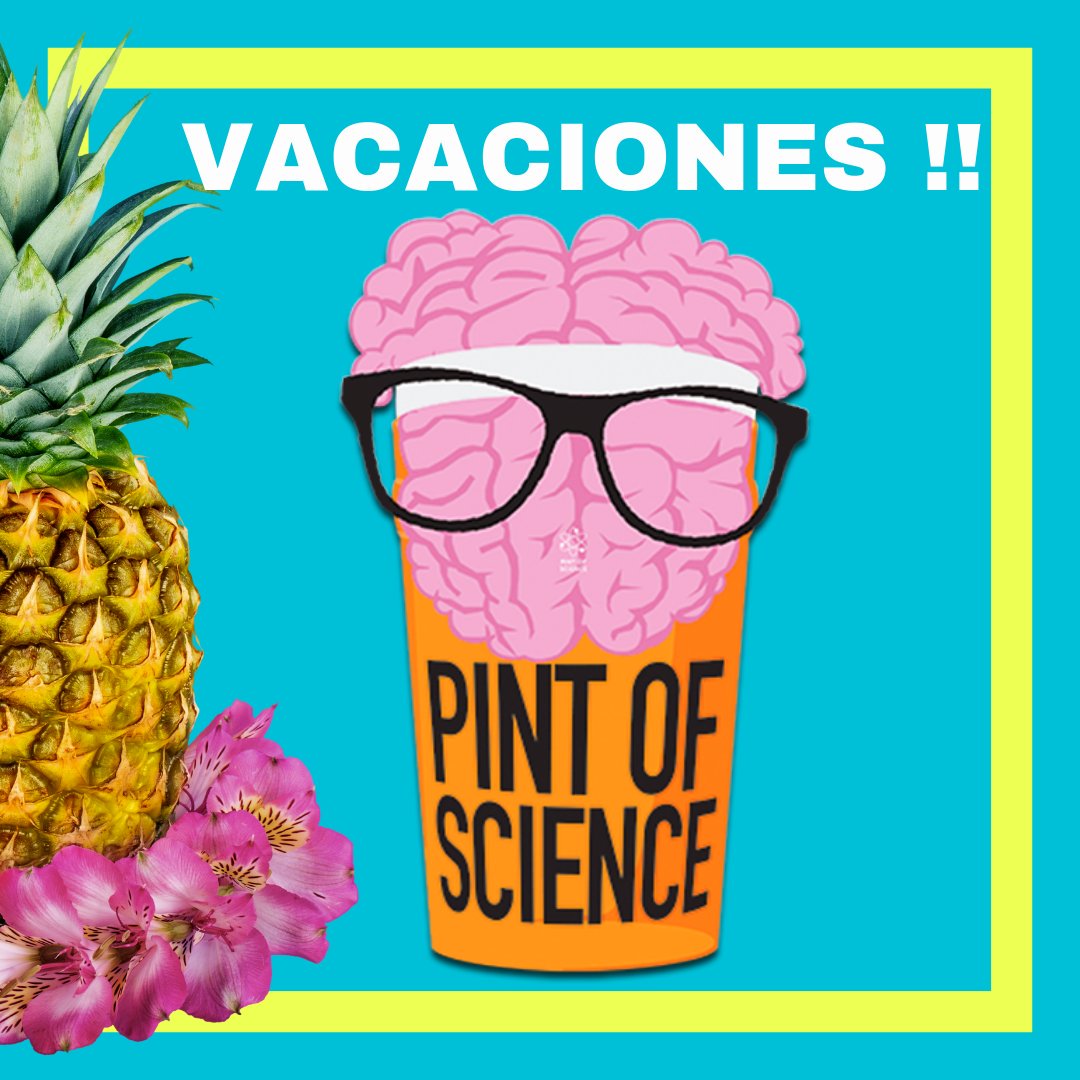 pintofscienceES's tweet photo. Ahora si...
¡¡¡Nos vamos de vacaciones!!
Volveremos después del verano 🌴☉⛱ una vez hayamos procesado la inmensa cantidad de cariño que hemos recibido en este #Pint19ES ❤❤❤
Que seáis muy felices #Pinterxs https://t.co/tE1OnWCqY4