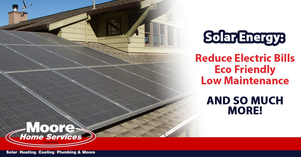Thinking about going solar? Now is a better time than ever with the solar tax credit. Plus going solar has so many benefits such as reduced energy bills, low maintenance and so much more!